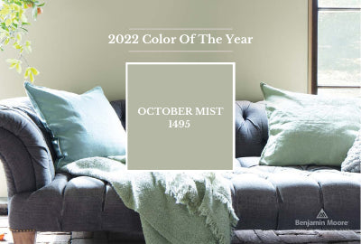 October Mist 1495 is available at Gleco Paint in Easton, Scranton & Mt. Pocono, PA.