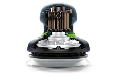 5" Festool Random Orbit Sander ETS-EC-125/3MM front view available at Gleco Paints in Pennsylvania.