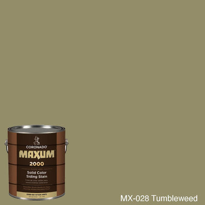 Coronado Maxum siding stain in the color MX-028 Tumbleweed available at Gleco Paint in PA.