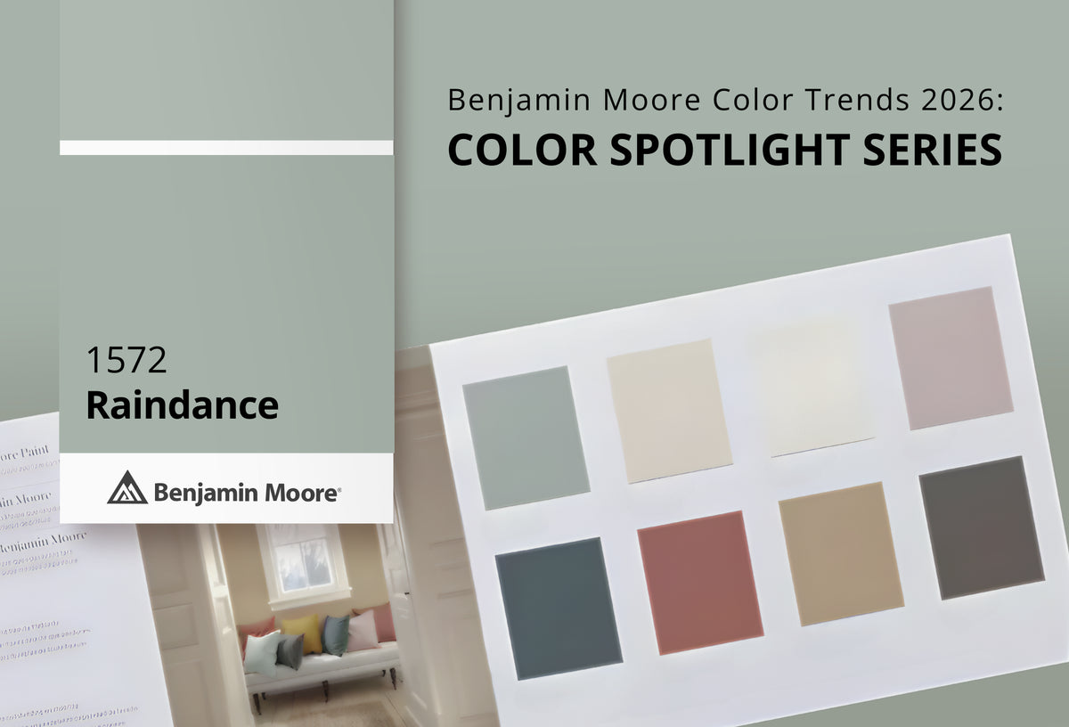 Raindance 1572 | Benjamin Moore Color Trends 2026 | Gleco Paint Stores