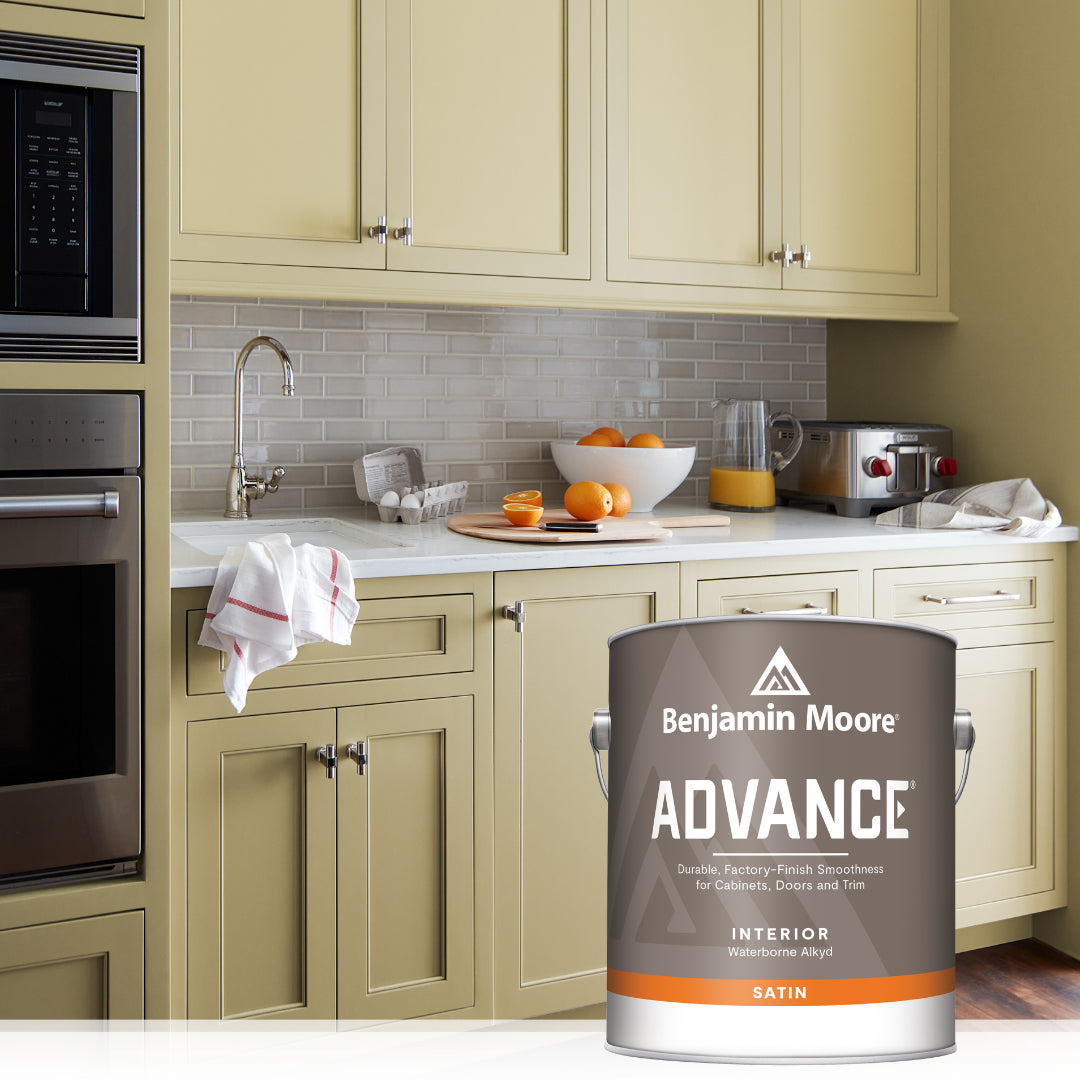 Transform Your Kitchen Cabinets with Benjamin Moore Advance® Interior Paint