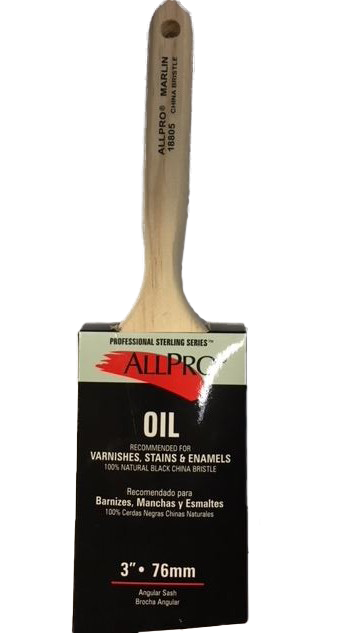 ALLPRO Marlin Black China Angled Sash