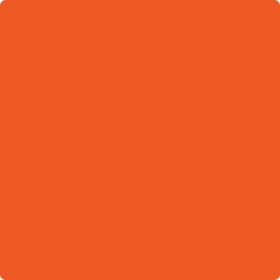 Benjamin Moore's paint color 2014-10 Festival Orange available at Gleco Paints.