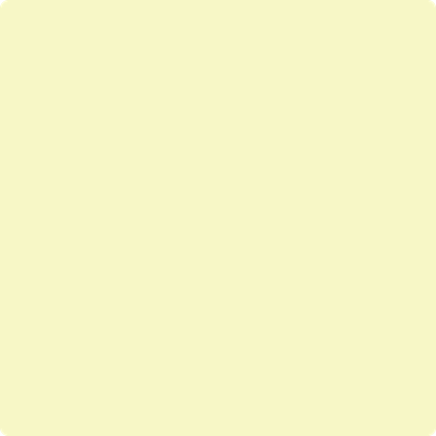 Benjamin Moore's paint color 2025-60 Lemon Glow available at Gleco Paints.