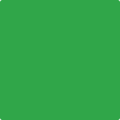 Benjamin Moore's paint color 2032-20 Traffic Light Green available at Gleco Paints.