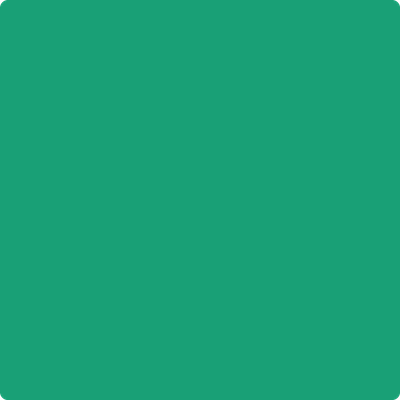 Benjamin Moore's paint color 2039-30 Cabana Green available at Gleco Paints.