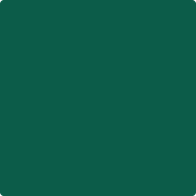Benjamin Moore's paint color 2046-10 Calypso Green available at Gleco Paints.