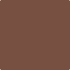 Benjamin Moore's paint color 2100-20 Leather Saddle Brown available at Gleco Paints.