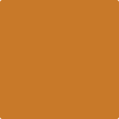 Benjamin Moore's paint color 2156-10 Autumn Orange available at Gleco Paints.