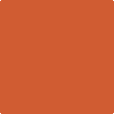 Benjamin Moore's paint color 2169-10 Racing Orange available at Gleco Paints.