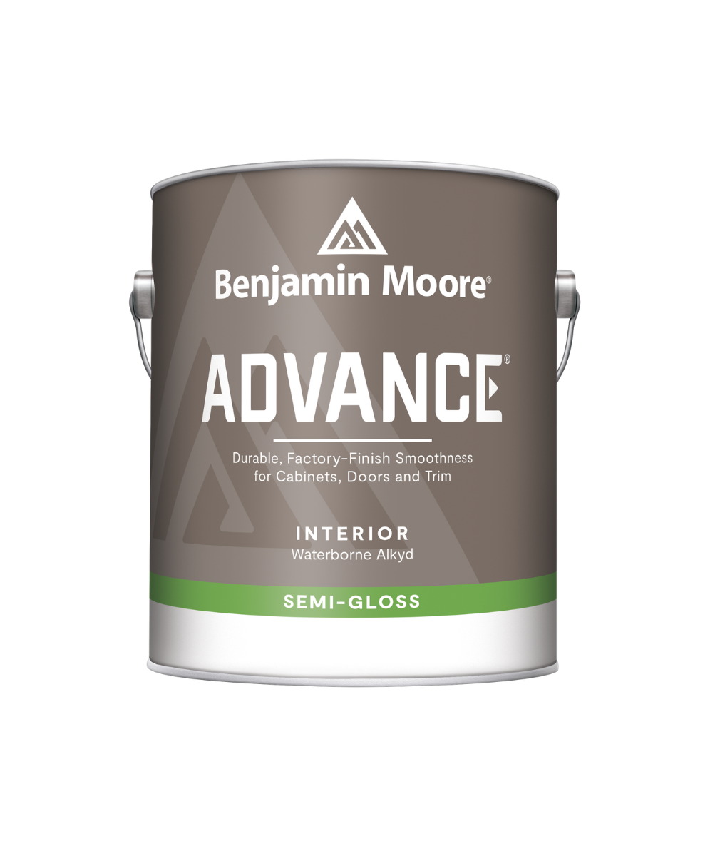 Benjamin Moore Advance Semi Gloss Paint available at Gleco Paints in PA.