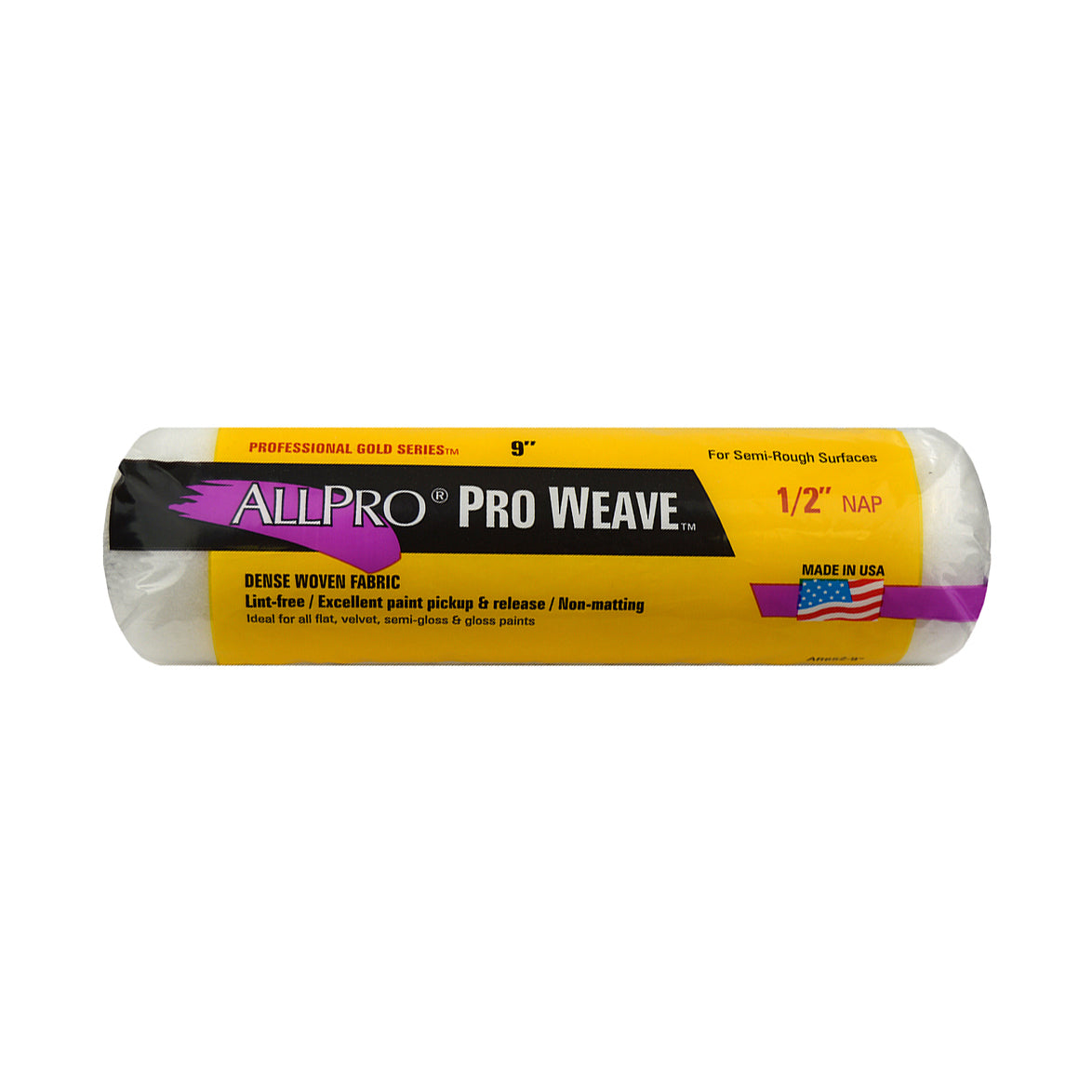 Allpro pro weave roller cover, available at Gleco Paint in PA.