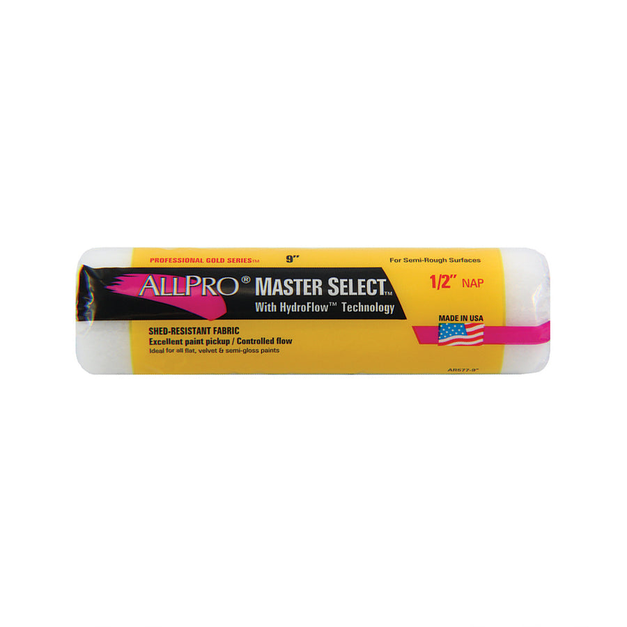 Allpro master select roller cover, available at Gleco Paint in PA.