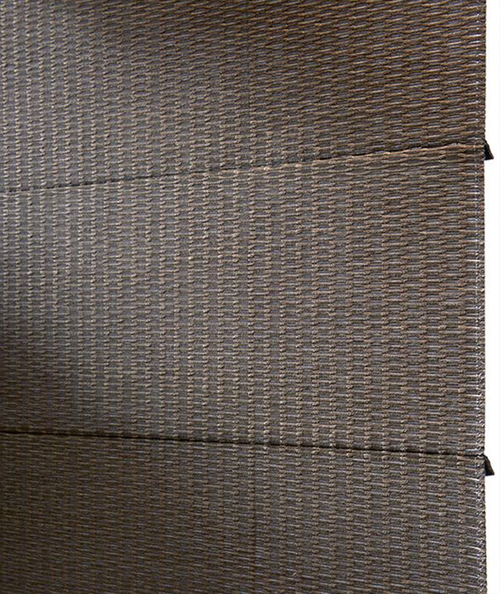 Hunter Douglas Alustra Woven Textures in brown, available at Gleco Paint in PA.