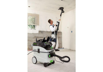 Festool Drywall Sander LHS 225 EQ-Plus with extractor available at Gleco Paints.