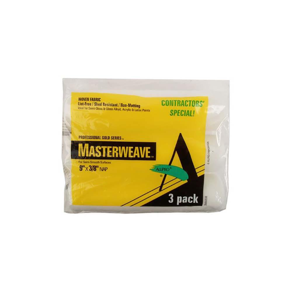 MASTERWEAVE 3/PK 9"