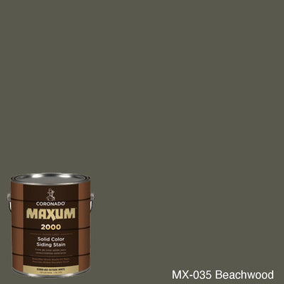 Coronado Maxum siding stain in the color MX-035 Beachwood available at Gleco Paint in PA.