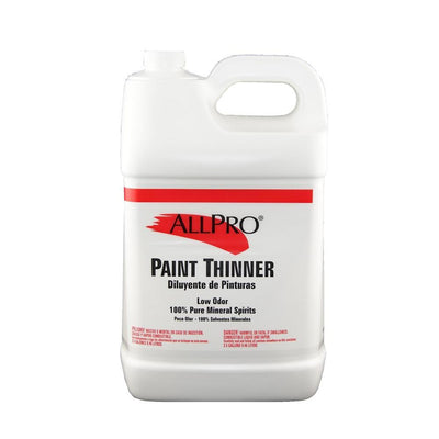 ALLPRO paint thinner 2.5 gallons, available at Gleco Paint in PA.