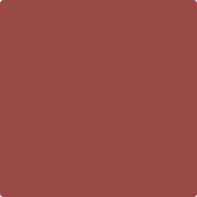 Benjamin Moore's Paint Color CC-92 Spanish Red available at Gleco Paints in Pennsylvania